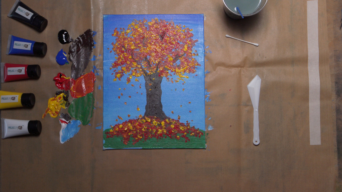 Date Kit - Colors of Fall - 2 DIY Paint Kits