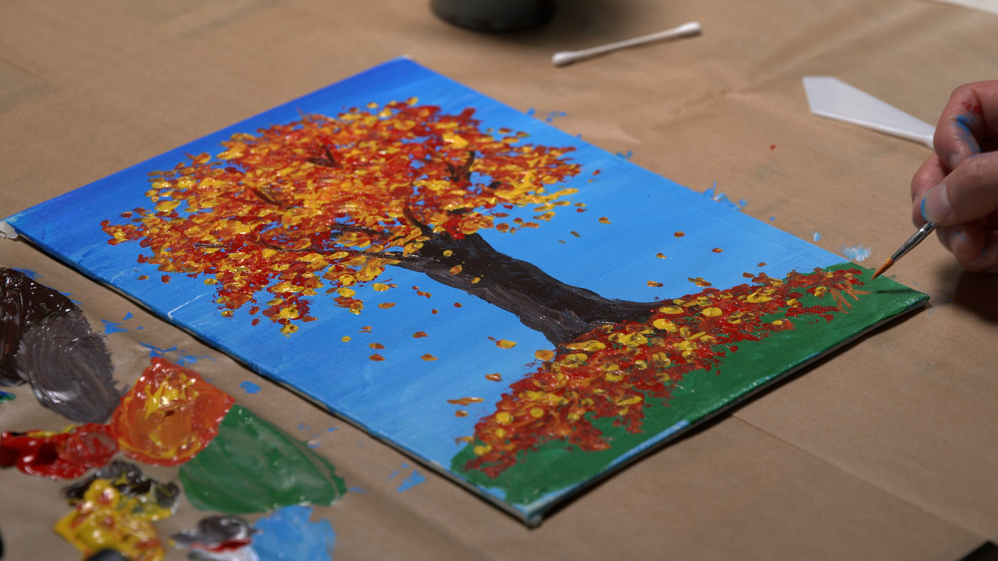 Date Kit - Colors of Fall - 2 DIY Paint Kits