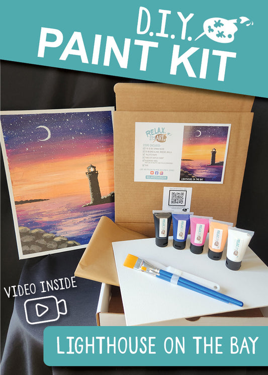 DIY Paint Kit - Lighthouse on the Bay